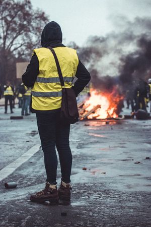 Gelbwesten Protest November 2018 (c) Adobe Stock
